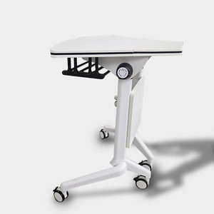 โต๊ะสอบพับได้และโต๊ะประชุมสำ<span class=keywords><strong>นัก</strong></span>งานมีล้อใช้เป็นโต๊ะนักเรียนและเก้าอี้เดี่ยวได้ - Product Image 5