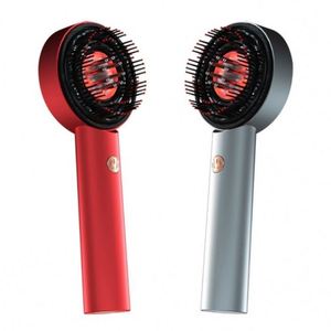 Brosse de massage du cuir chevelu à lumière rouge, grande capacité de batterie, confortable, 3 modes, contrôle facile pour la circulation sanguine et le massage du cuir chevelu - Product Image 1