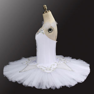Tutú de Ballet blanco del lago de los cisnes <span class=keywords><strong>para</strong></span> niños y niñas de alta calidad a bajo <span class=keywords><strong>precio</strong></span> profesional - Product Image 4
