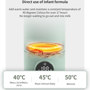 Nuevo Diseño, Hervidor de Leche Portátil USB Recargable, Hervidor Electrónico, Calentador de Leche Portátil para Bebés - Product Image 4
