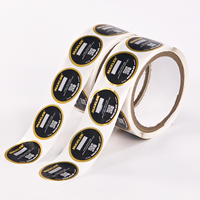 Etiquetas Personalizadas, Pegatinas con Logotipo Personalizado en Rollo, Adhesivas, Impermeables, Impresión Personalizada para Empresas, Marca y Empaque