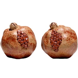 Yixing Purple Clay Pomegranate <b>Tea</b> Pet Zisha Ceramic Ornament For <b>Tea</b> <b>Set</b> Decor - Product Image 5