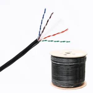 Câble Ethernet Cat6 UTP 4 paires torsadées 23AWG, câble réseau LAN étanche pour intérieur et extérieur, Ethernet Cat6 étanche pour extérieur - Product Image 3
