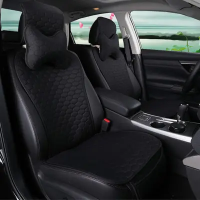 Capa de assento de carro universal, confortável, respirável, trigo, hull, premium, à prova d'água