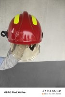 Casque d'urgence ignifuge de style européen de haute qualité pompier lutte contre l'incendie chapeau de sécurité et de Protection