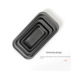 <span class=keywords><strong>Molde</strong></span> <span class=keywords><strong>para</strong></span> Pan Rectangular Negro <span class=keywords><strong>de</strong></span> Acero al Carbono Antiadherente, Apto <span class=keywords><strong>para</strong></span> Horno, <span class=keywords><strong>Molde</strong></span> <span class=keywords><strong>para</strong></span> Pan Casero, <span class=keywords><strong>Molde</strong></span> <span class=keywords><strong>para</strong></span> Pastel, Bandeja <span class=keywords><strong>para</strong></span> Hornear Pan - Product Image 3