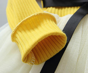 Nuevo Vestido de Punto de Manga Larga para Niñas, Estilo Tutú, Tendencia Otoño 2017 - Product Image 5