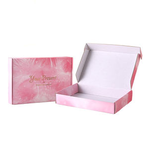 Dependable Performance Pink Cosmetic <b>Set</b> Cosmetics Mailing Skin Care Corrugated Packaging <b>Boxes</b> - Product Image 4