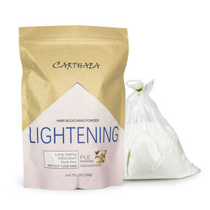 Polvo decolorante y colorante para el cabello de uso profesional en salón, con colágeno italiano natural orgánico mágico de nivel 8-9, permanente. - Product Image 1