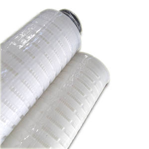 องค์ประกอบตัวกรองแบบพับได้ PP 10ถึง60นิ้วความลึก0.22ไมครอนสำหรับการใช้งานทางชีวภาพพร้อมการรับประกัน1ปี - Product Image 6