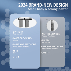 Mini Ventilador Turbo de Alta Potencia con 4 Velocidades, Motor BLDC de 180W, Soplador de Aire Comprimido Eléctrico, Limpiador de <span class=keywords><strong>Pantallas</strong></span> Portátil - Product Image 2