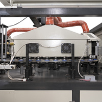 Machine PET entièrement automatique à 2 cavités de 800ml pour nettoyeurs et pulvérisateurs de bouteilles d'eau avec composants PLC et moteur