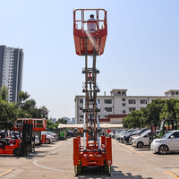 Plateforme élévatrice à ciseaux électrique sur chenilles robuste de 10,5 m GS0810TL-B 500 kg pour l'entretien industriel