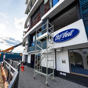 Échafaudage en aluminium léger de style chinois, haute résistance, planches d'échafaudage, capacité de charge de 800 kg pour la construction - Product Image 1