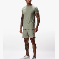 Shorts de sport pour homme OEM à compression, séchage rapide, taille élastique, extensibles dans quatre directions, avec poches, personnalisables avec logo, pour fitness et jogging