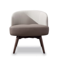 Fauteuil inclinable en tissu de style nordique moderne du milieu du siècle, style Wabi-Sabi, structure en bois massif, garantie 1 an, pour la maison, le bureau, le salon