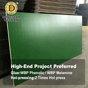 Green PP Film Faced Plywood Sheet 18mm Waterproof WBP Glue Plywood Panel for Building Construction - Product Image 2