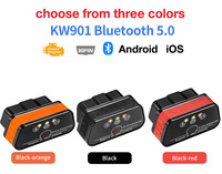 Lector de Códigos Automático KONNWEI KW901, Escáner de Automóviles con Bluetooth 5.0, Herramienta de Diagnóstico OBD2 con Luz de Verificación del Motor para Todos los Vehículos OBD2
