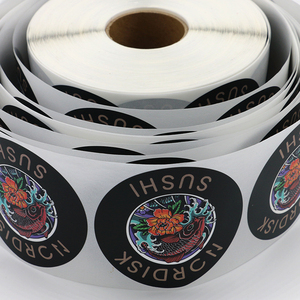 Délices culinaires japonais de qualité supérieure: étiquettes alimentaires élégantes et autocollants pour l'étiquetage des sushis - Product Image 4