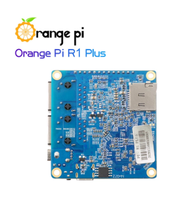 Placa de expansión Orange Pi R1 Plus Disipador de calor de aluminio, enrutador OpenWRT SBC con Dual GbE, ejecuta Android 9 / Ubuntu / Debian OS