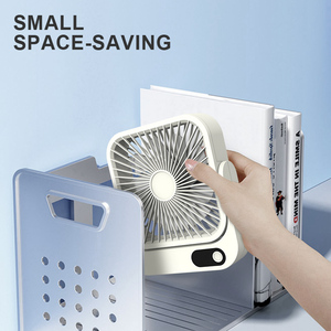 Xách Tay Mini Máy Tính Để Bàn Đứng <span class=keywords><strong>Fan</strong></span> Hâm Mộ 2000MAh Có Thể Gập Lại Bảng Nhỏ <span class=keywords><strong>Fan</strong></span> Mát Cho Xe RV Khách Sạn Ngoài Trời - Product Image 5