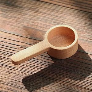 Beech Wooden <strong>Measuring</strong> Milk <strong>Measuring</strong> <strong>Spoons</strong> <strong>Measuring</strong> <strong>Spoon</strong> Beans or Tea Soup Cooking Mixing Stirrer Kitchen Tools Utensils - Product Image 4