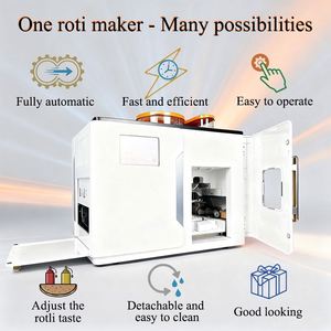 Machine à Tortillas Électrique Entièrement Automatique en Plastique, <span class=keywords><strong>Robot</strong></span> Culinaire Magique pour la Préparation de Roti, Chapati, Ata, Rotti - Product Image 6