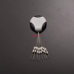 BoYuan Silicone Space Beans Fishing <b>Splitter</b> Anti Tangle Positioning Separator Double Hook Medium Large Size - Product Image 2