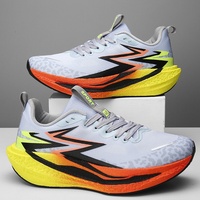 Chaussures de course pour hommes, baskets respirantes, multicolores, en mesh, unisexes, pour l'été