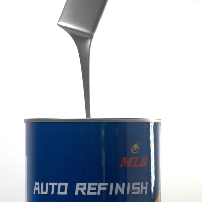 Pintura automotriz de plata Superfina 134, capa base acrílica, revestimiento líquido automático de Color sólido para pintura de metal en aerosol