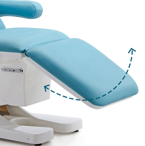 Sillón de Tratamiento Dental Ajustable con Respaldo y Ruedas, Mueble Metálico para Salón, Clínica, Hospital, Hogar y Oficina - Product Image 6