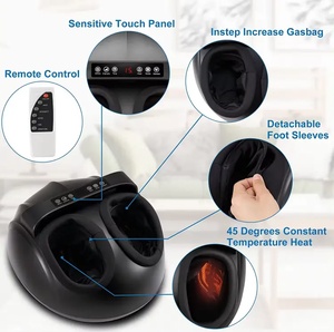 Heißer Verkauf Volle Abdeckung der 360 °-Tiefen knet <span class=keywords><strong>massage</strong></span> mit Touch panel Luft kompression Fuß <span class=keywords><strong>massage</strong></span> gerät - Product Image 2