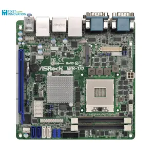 Embedded Industrial Control MINI-ITXマザーボードソケットG2 (rPGA988B) Asrock用QM77チップセットを備えたIvy BridgeおよびSandyBridg
