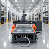Machine de découpe CNC robuste 4x8 5x10 pieds pour le travail du bois, dispositif de nesting 3D pour la fabrication de boîtiers d'enceintes et de néons