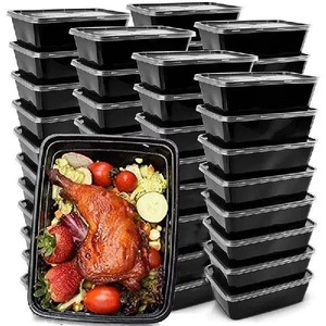 Boîte à lunch jetable à compartiment unique, empilable, en plastique, pour nouveau-né, prix d'usine - Product Image 2