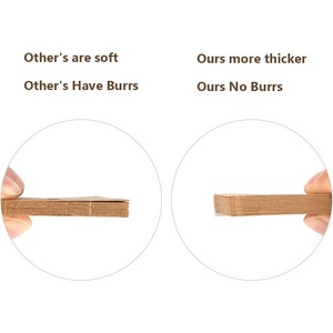 Étiquettes de remerciement en papier kraft en forme de cœur avec ficelle pour cadeaux, artisanat, décoration, usage intérieur - Product Image 3