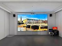 Écran mural vidéo LCD 4K HD à cadre fin, panneau multi-écrans pour applications publicitaires dans les ascenseurs, le commerce de détail et l'éducation