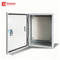 Boîtier de jonction en acier galvanisé ECcontrol IP65 - Boîtiers électriques étanches à la poussière et à l'eau - Personnalisable