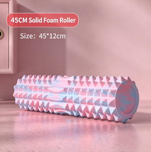 Rouleau en mousse EVA haute densité 45 cm, solide, pour massage des tissus profonds, portable, écologique, pour la gym, la physiothérapie et les points de pression - Product Image 2