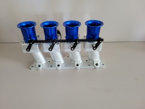 ท่อร่วมไอดีอะลูมิเนียม CNC สำหรับ Honda K-Series พร้อมลิ้นปีกผีเสื้อแบบแยกใหม่ ขนาด 55MM-65MM ใช้ได้กับรุ่น K20 K20A <span class=keywords><strong>K20Z</strong></span> - Product Image 3