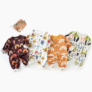 Ensemble de pyjamas pour enfants, <span class=keywords><strong>costume</strong></span> d'<span class=keywords><strong>Halloween</strong></span> pour bébé, dessin animé d'hiver et de printemps, garçons et filles - Product Image 1