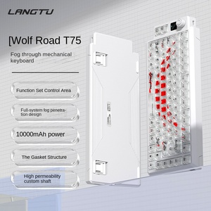 Teclado Mecánico Inalámbrico Langtu T75 Personalizable de Tres Modos, 2.4Ghz, Retroiluminación RGB, USB-C, Intercambiable en Caliente, para Juegos y Oficina - Product Image 6