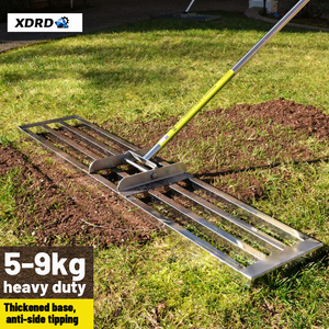 48 inç çim tesviye tırmığı paslanmaz çelik karbon çelik çim tesviye aleti çim golf sahası tesviye toprağı için çim düzeltme aleti - Product Image 1