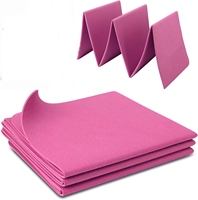 Tapis de yoga pliant en TPE imprimé durable de haute qualité personnalisé tapis de yoga de camping antidérapant durable fabriqué en usine