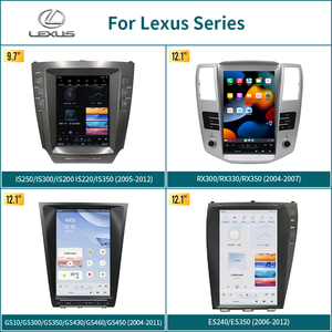 เครื่องเล่นมัลติมีเดียหน้าจอสัมผัสแนวตั้ง12.1นิ้วสำหรับรถยนต์สเตอริโอสไตล์รถยนต์สำหรับ Lexus Series gs/<span class=keywords><strong>es</strong></span>/is RX Tesla - Product Image 2