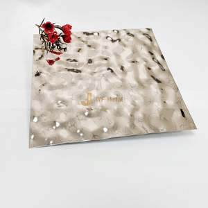 EX106 Decor Panel <b>Mirror</b> Water Ripple Stainless Steel 201 304 Ceiling <b>Sheet</b> Gold Silver Black Surface for Wall Decorative - Product Image 2