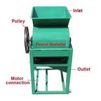 Machine électrique de décortiqueur d'arachide de garantie de satisfaction décortiqueur manuel d'arachide prix machine de séparateur de coquille d'arachide