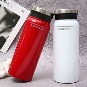 Botella de Agua Deportiva de Acero Inoxidable de Doble Pared con Tapa, Personalizada con Logotipo, Impresión 3D, Antiderrames, para la Escuela - Product Image 1