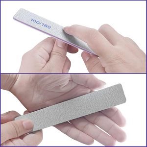 Limas de Uñas (Paquete de 50) 100/180 Granos, Limas de Doble Cara, Rectangulares, Profesionales, Reutilizables para Uñas Naturales y Acrílicas - Product Image 3