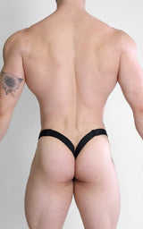 Suspensorio Gay de Algodón Negro de Alta Calidad, Cintura Ancha, Sexy, Tanga, Ropa Interior Masculina - Product Image 4